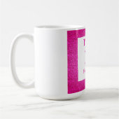 感謝していパーソナライズされたお前は コーヒーマグカップ (左)