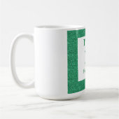 感謝していパーソナライズされたお前は コーヒーマグカップ (左)