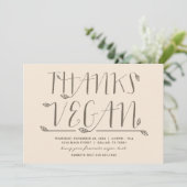 感謝していビーガン 招待状 (スタンド正面)