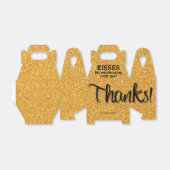 感謝していフェイクグリッター フェイバーボックス (折り畳みなし)