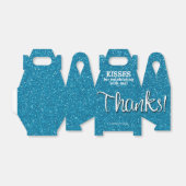 感謝していフェイクグリッター フェイバーボックス (折り畳みなし)