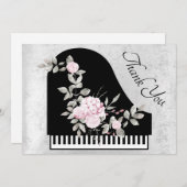 感謝していフローラピアノ サンキューカード (正面/裏面)