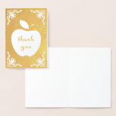 感謝していフローラ 箔カード (ディスプレー)