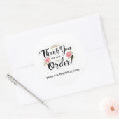 感謝していプロフェッショナル ラウンドシール (封筒)