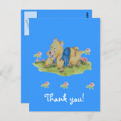 感謝していベビー ポストカード (正面/裏面)