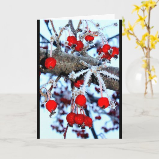 感謝していベリーよ！ カード (黄色い花)