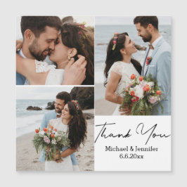 感謝していミニマル3結婚枚の写真