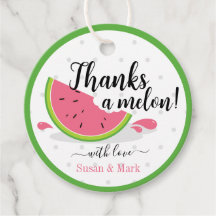 感謝していメロンありがとうラベル
