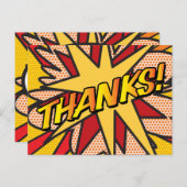 感謝していモダンおもしろいパーソナライズされたバブル 案内ポストカード (正面/裏面)