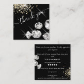 感謝していモダン君の商売場だ スクエア名刺 (正面/裏面)