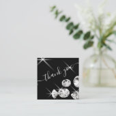 感謝していモダン君の商売場だ スクエア名刺 (スタンド正面)