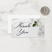 感謝していモダン書結婚は ノートカード (正面/裏面インサイチュ)