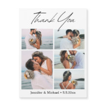 感謝していモダン5枚の写真結婚を集めた