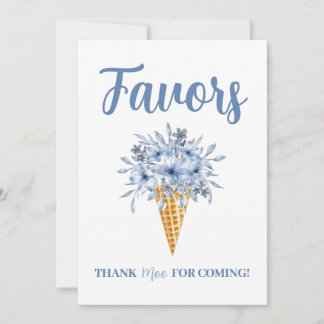 感謝していモーの来合図 招待状