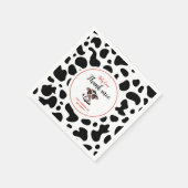 感謝していモーの来牛 スタンダードカクテルナプキン (角)