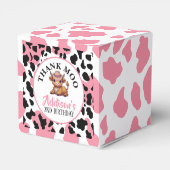 感謝していモーベビー牛プリント フェイバーボックス (裏面サイド)