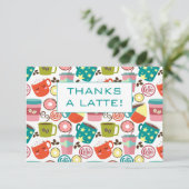 感謝していラテサンキューカード サンキューカード (スタンド正面)