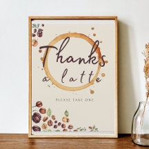 感謝していラテテーマ素朴ベビーシャワー