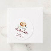 感謝していラテブライダルシャワーカスタム フェイバータグ (インサイチュ)