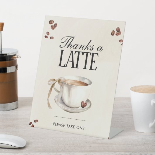 感謝していラテ愛がシャワーを浴びる 台座サイン (インサイチュ)