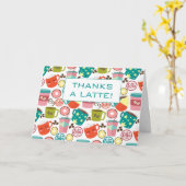 感謝していラテ感謝 カード (黄色い花)