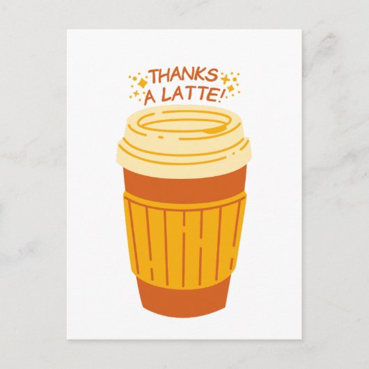 感謝していラテ ポストカード (正面)