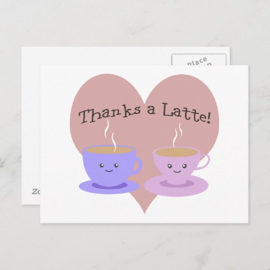 感謝していラテ ポストカード (正面/裏面)