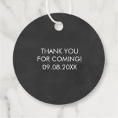 感謝していラベルで運転する、Drive By、Chalkboard フェイバータグ (裏面)