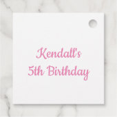 感謝してい一束 フェイバータグ (裏面)