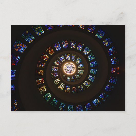 感謝してい与えの正方形# 12 ポストカード (正面)