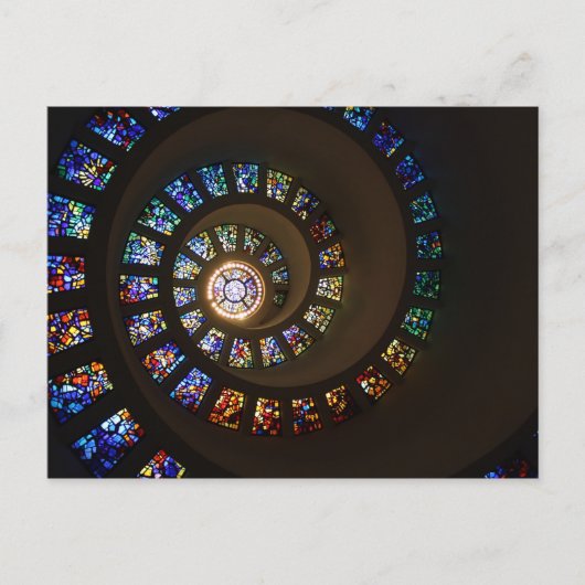 感謝してい与えの正方形# 5 ポストカード (正面)