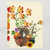 感謝してい与えの シーズンカード (正面/裏面)