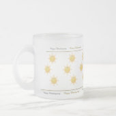 感謝してい与えマグサンシャイン フロストグラスマグカップ (左)