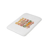 感謝してい与え十字形かぼちゃ バスマット (アングル)