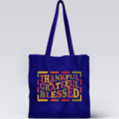 感謝してい与え感謝と感謝と賛美デザイン トートバッグ