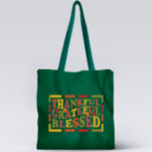 感謝してい与え感謝と感謝と賛美デザイン トートバッグ