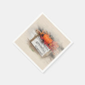 感謝してい与え秋本 スタンダードカクテルナプキン (角)