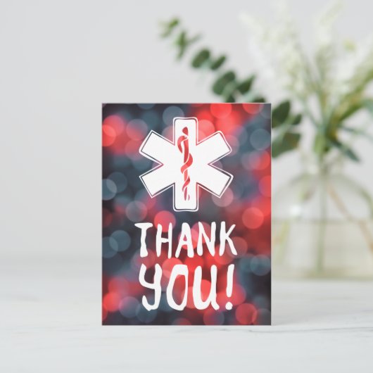 感謝してい人生の星 ポストカード (スタンド正面)