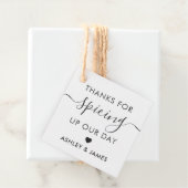 感謝してい今日のラベルを結婚あげて フェイバータグ (インサイチュ)