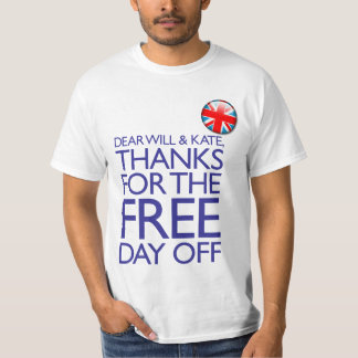 感謝してい休みの日 Tシャツ