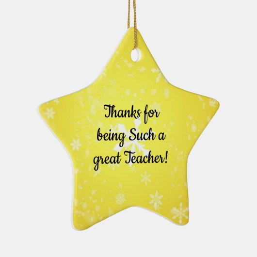 感謝してい先生素晴らしオーナメント セラミックオーナメント (右)