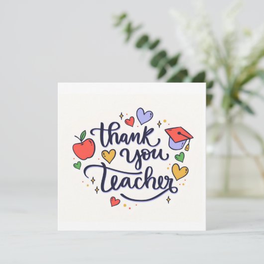 感謝してい先生 (スタンド正面)