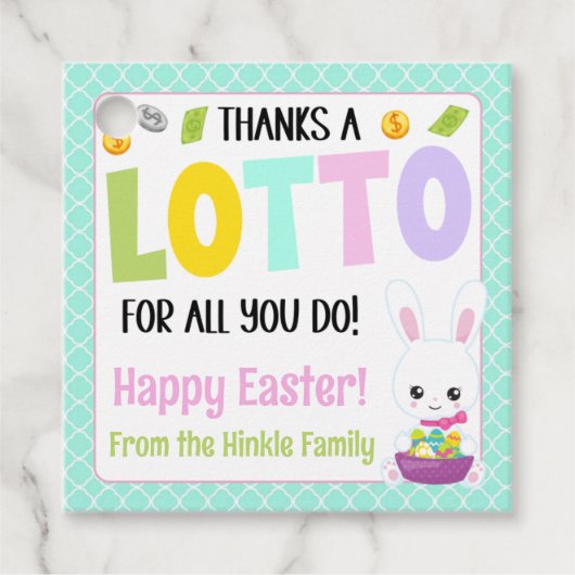 感謝してい全ての人に対する愛情 フェイバータグ (正面)