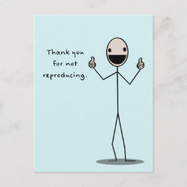 感謝してい再生しない ポストカード