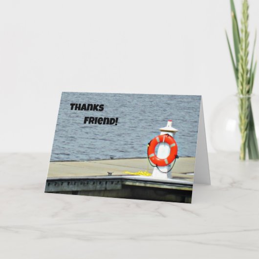 感謝してい友！ サンキューカード (正面)