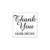 感謝してい名を付けシンプルて ラバースタンプ (インプリント)