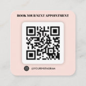 感謝してい名刺 スクエア名刺 (裏面)