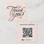 感謝してい名刺 スクエア名刺 (正面/裏面)