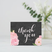 感謝してい君 |黒板ピンクフローラ ポストカード (スタンド正面)