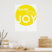 感謝してい喜び ポスター (キッチン)